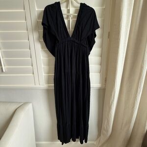 Free People Black Maxi Dress